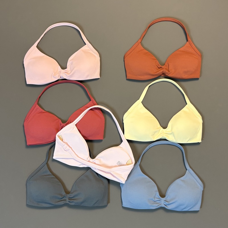 Aquatic Sports Bra - HISTELLO Sports Bra Seamless Yoga Underwear