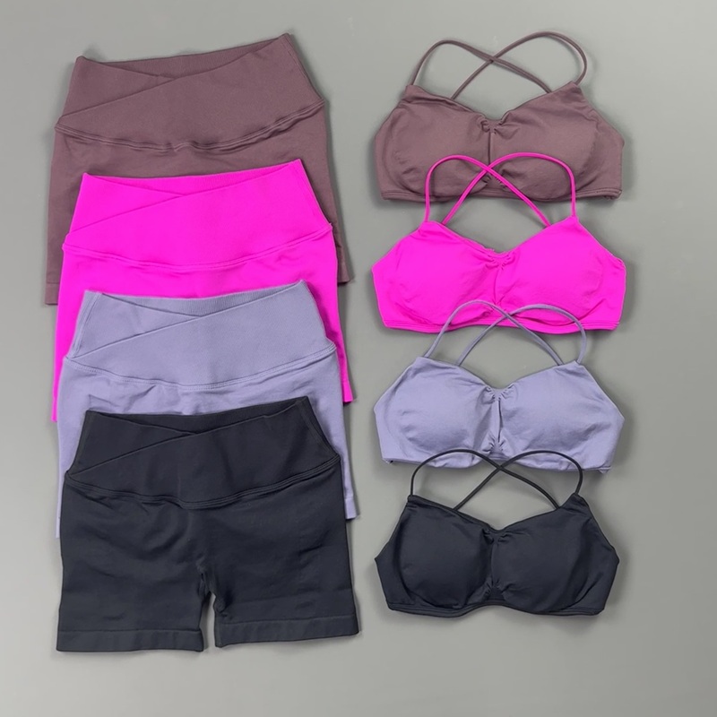 Aquatic Sports Bra - 2 Pieces Sports Set Women Thin