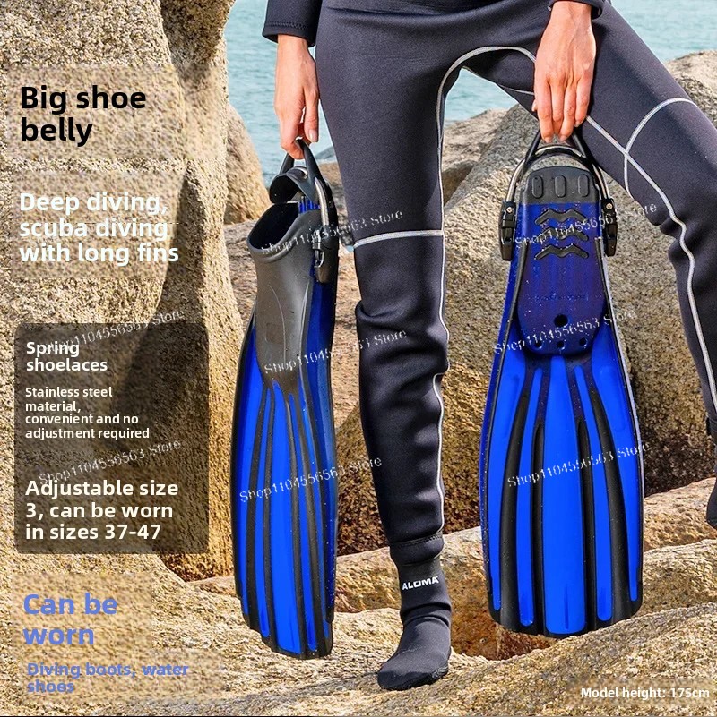 Adjustable Spring Strap Swim T - Fin Diving Blade recension och pris