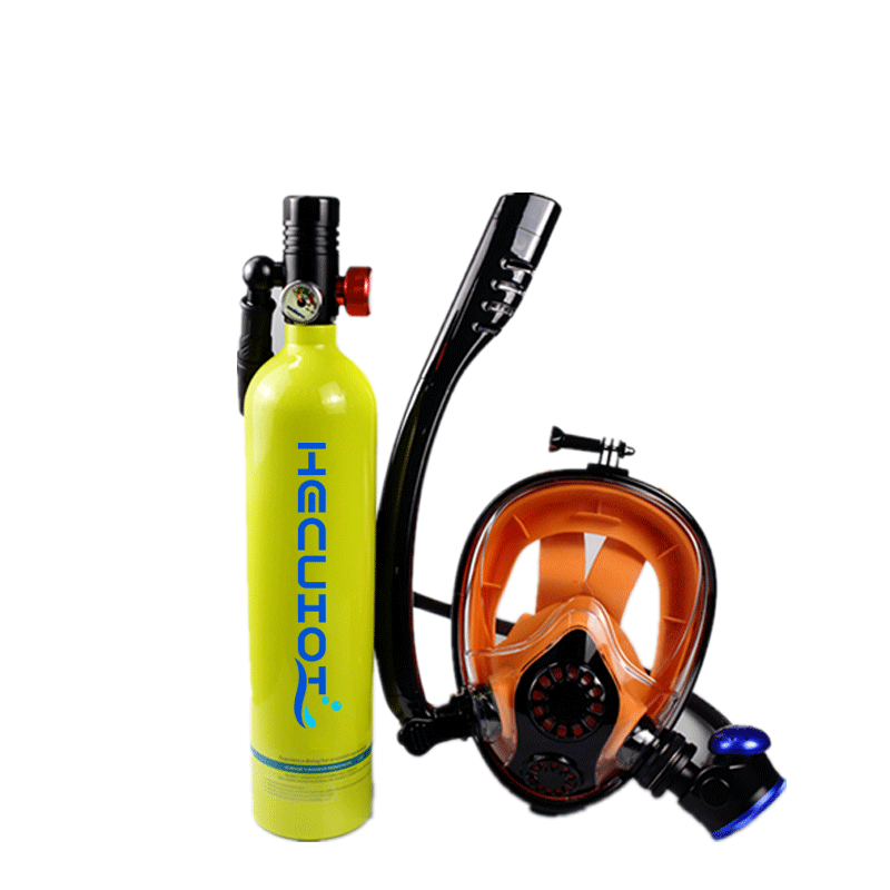 Mini 1LScuba Diving Tank Set,  - Freediving Mask Set recension och pris