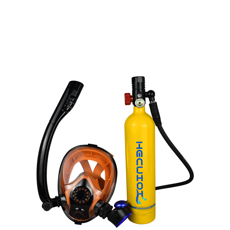 Mini 1LScuba Diving Tank Set,  - Freediving Mask Set recension och pris