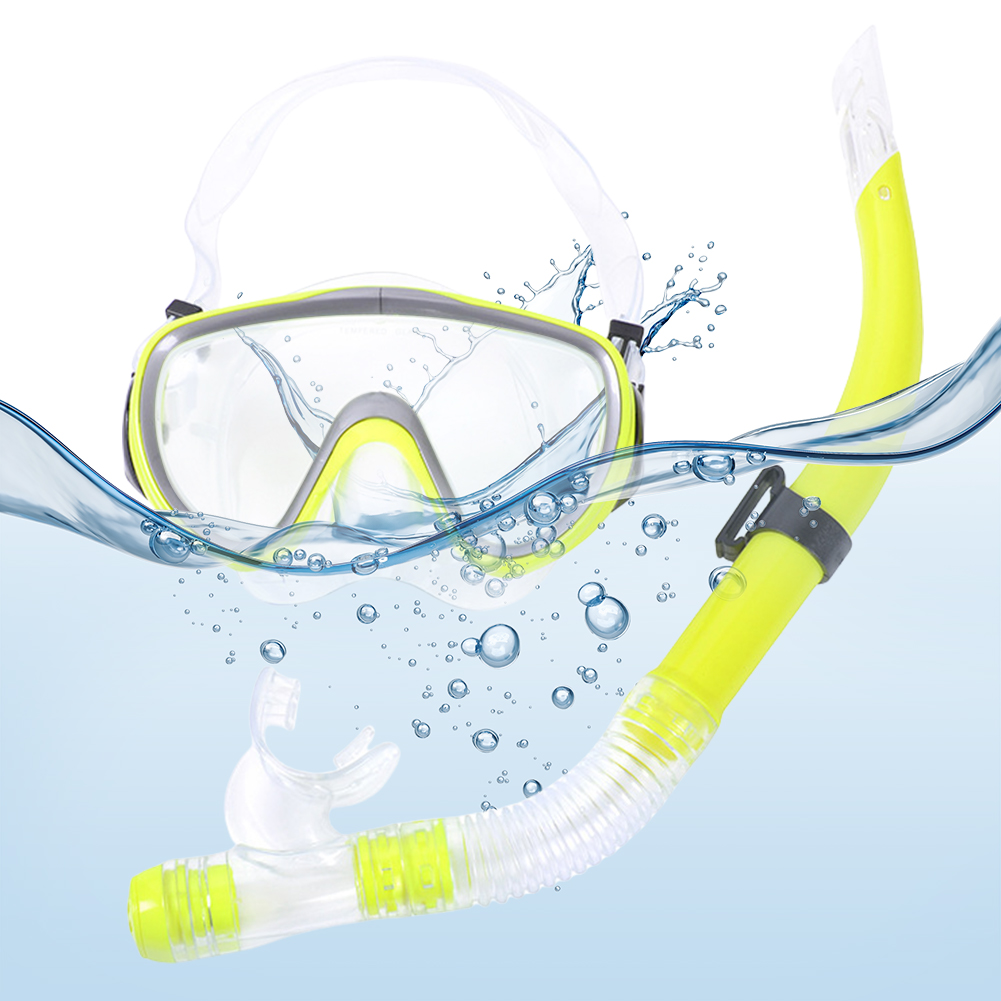 Diving Mask & Snorkel Set Adju - Freediving Mask Set recension och pris