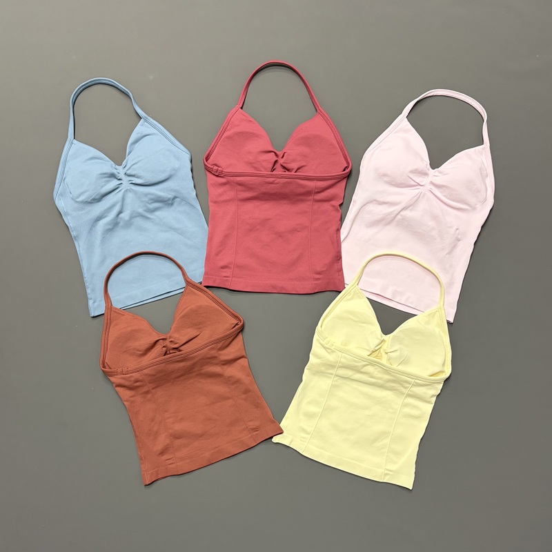 Gym Women Sports Tank Top Seam - Aquatic Sports Bra recension och pris