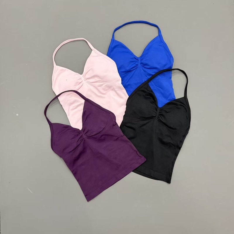 Gym Women Sports Tank Top Seam - Aquatic Sports Bra recension och pris