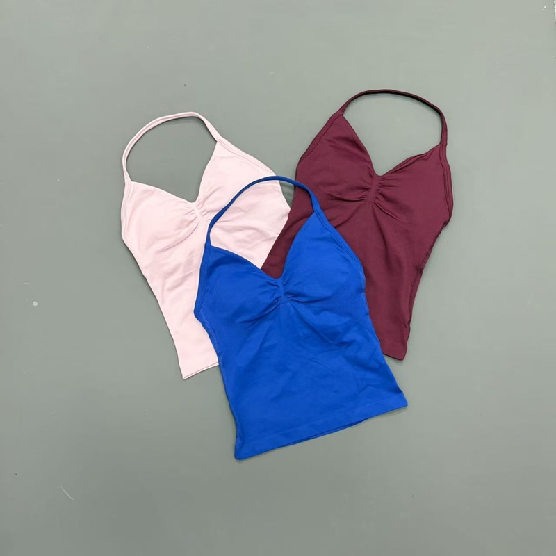 Gym Women Sports Tank Top Seam - Aquatic Sports Bra recension och pris