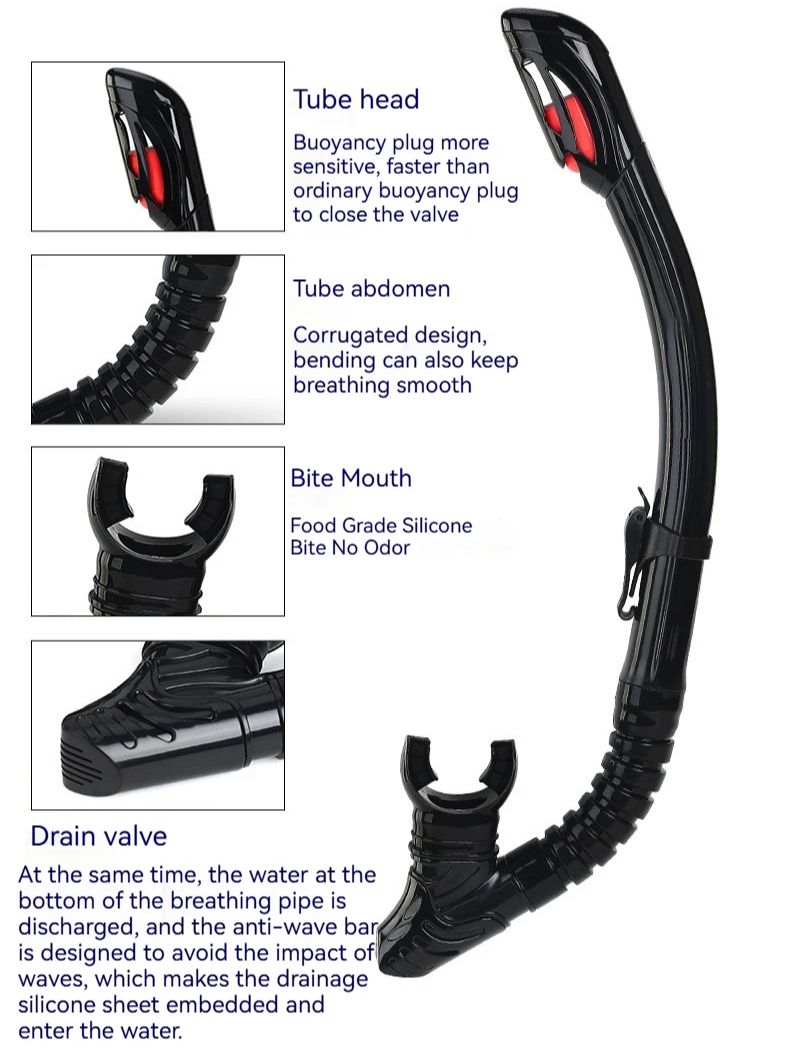 WAVE Professional Snorkeling C - Freediving Mask Set recension och pris
