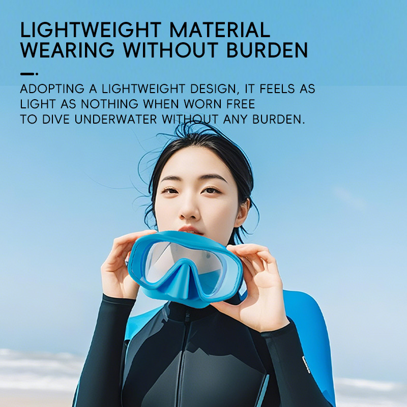 Professional Frameless Tempere - Freediving Mask Set recension och pris