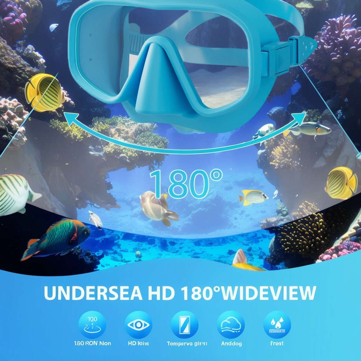 Professional Frameless Tempere - Freediving Mask Set recension och pris
