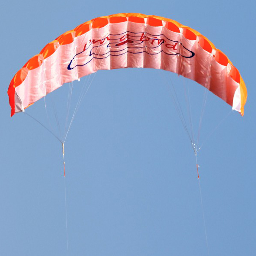 Outdoor Dual Line Stunt Parafo - Kite Surf Bar Control recension och pris