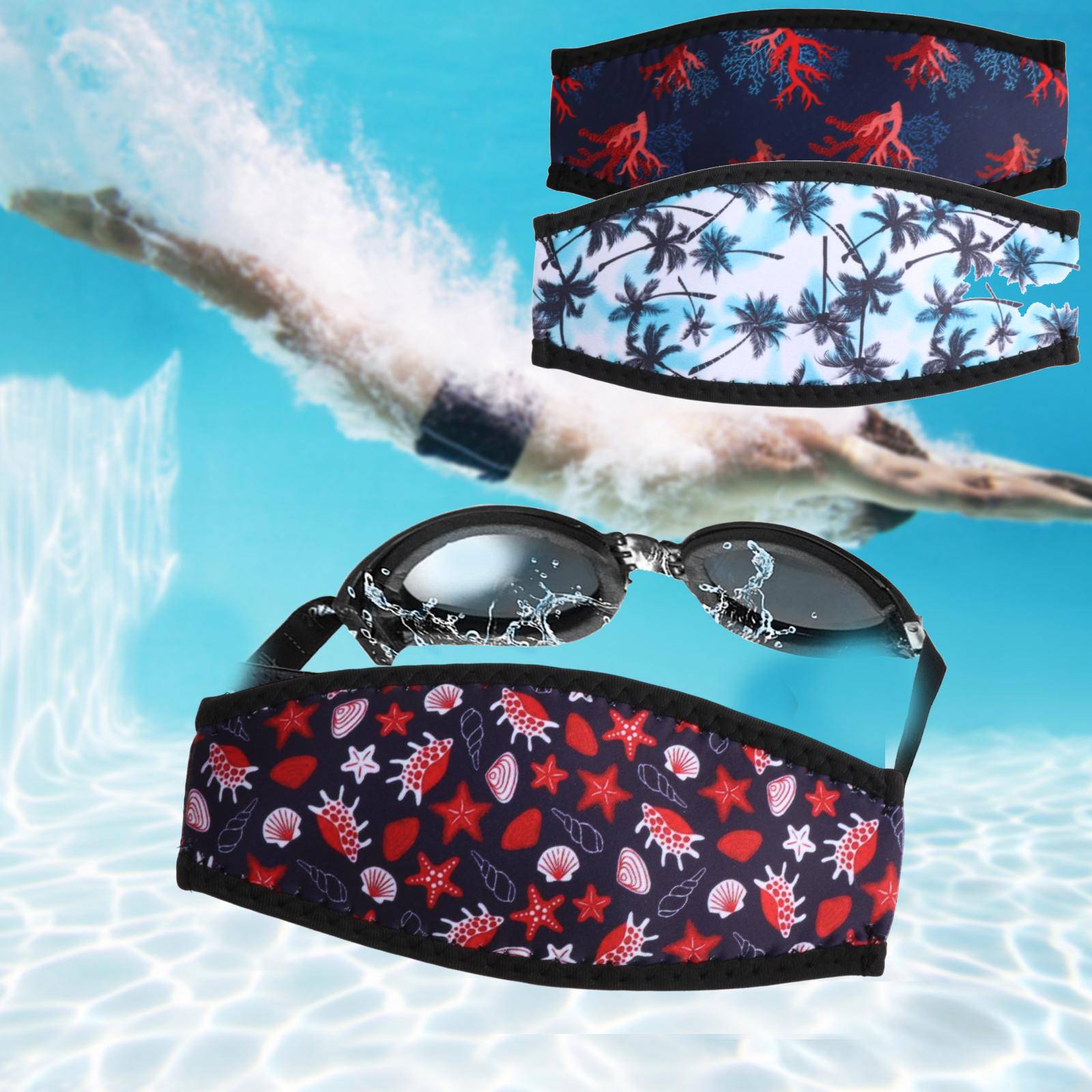 Diving Strap Cover Mask Straps - Freediving Mask Set recension och pris
