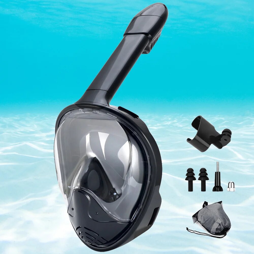 Underwater Snorkeling Full Fac - Freediving Mask Set recension och pris