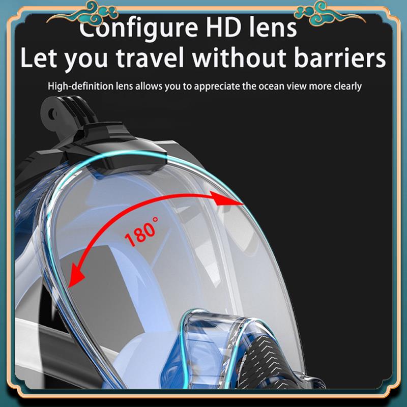 Latest Snorkeling Mask Double  - Freediving Mask Set recension och pris