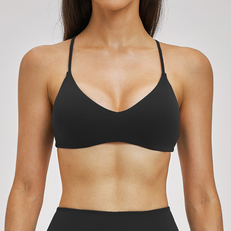 Backless Yoga Bra Gym Women Sp - Aquatic Sports Bra recension och pris