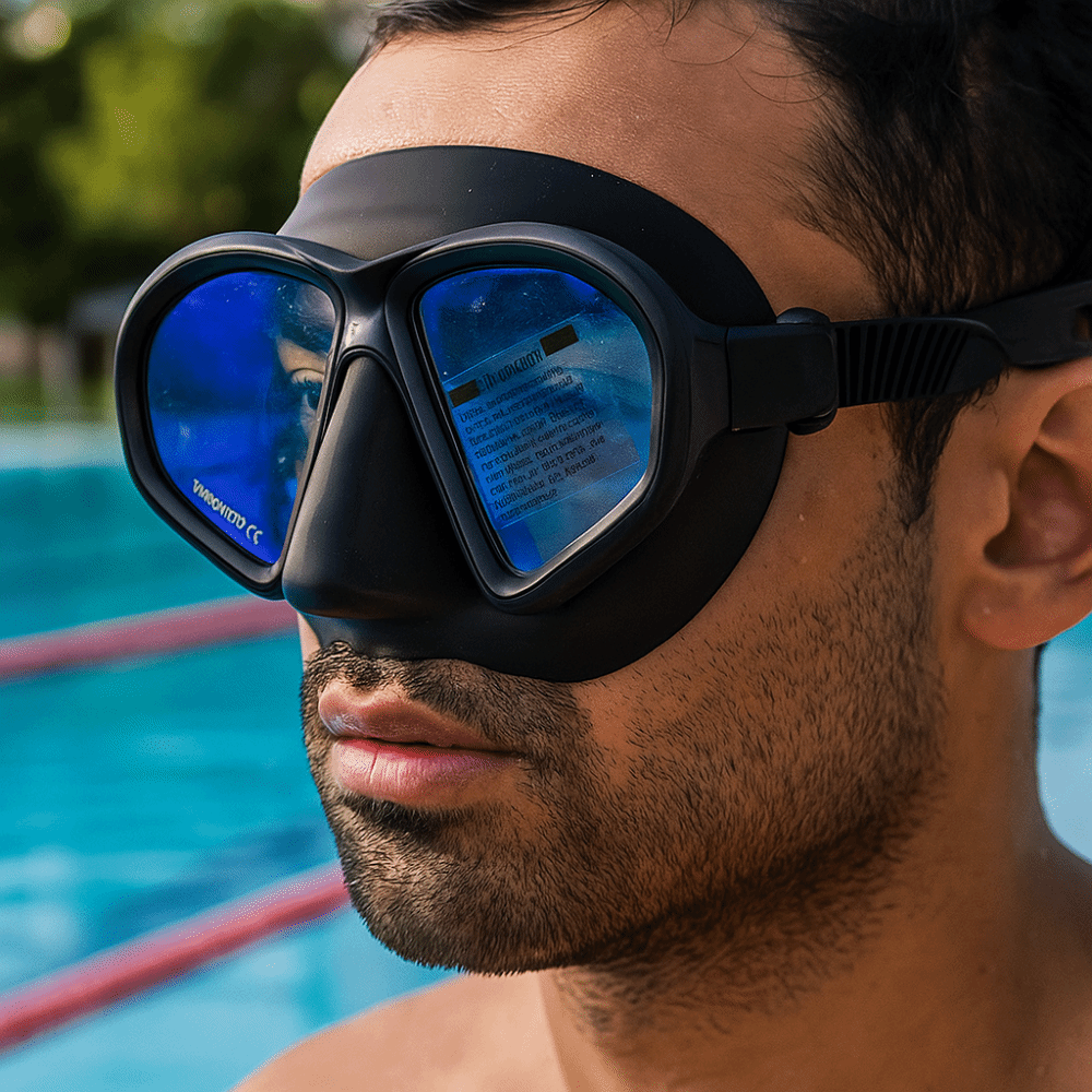 Tempered Glass Freediving Mask - Freediving Mask Set recension och pris