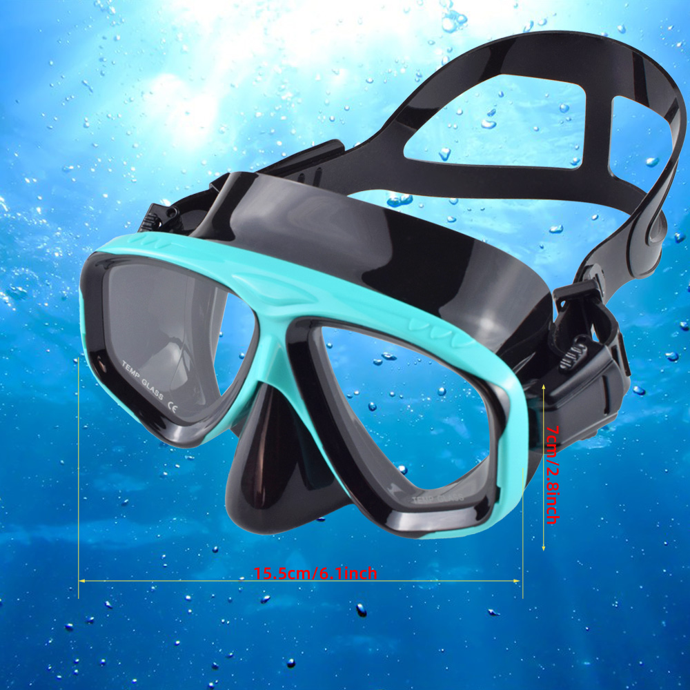 Dry Snorkel Set Diving Mask Pr - Freediving Mask Set recension och pris