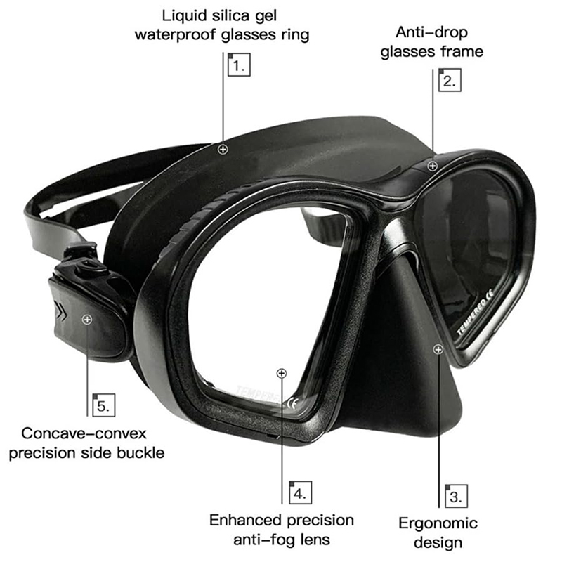 Professional Freediving M Lens - Freediving Mask Set recension och pris